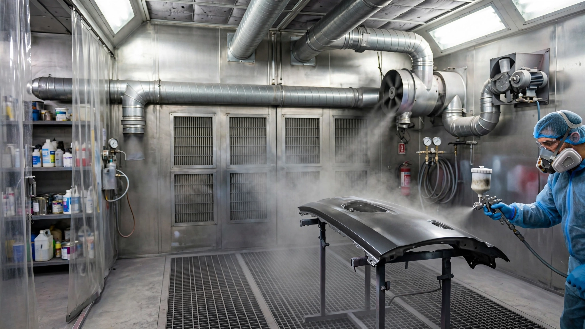 Spray Booth Extraction Systems: Why Airflow Matters